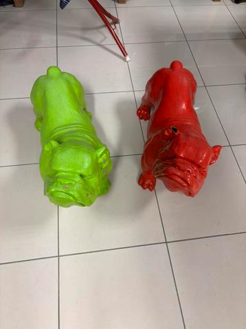 2 engelse bulldogs  beschikbaar voor biedingen