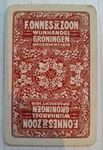 2 Speelkaarten F. Onnes Groningen_ nieuwe kaarten_01, Ophalen of Verzenden, Zo goed als nieuw, Speelkaart(en)