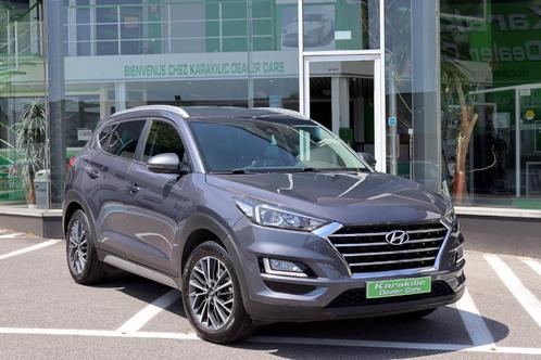 HYUNDAI TUCSON 1.6GDi 132CV 2WD GRAND GPS CAMERA CUIR JANTES, Auto's, Hyundai, Bedrijf, Te koop, Tucson, ABS, Achteruitrijcamera