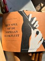 Handleiding sopraanblokfluit, Ophalen of Verzenden, Gebruikt, Sopraan of Sopranino