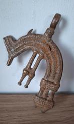 Oude bronzen hanger van Lobi/Gan, Antiek en Kunst, Ophalen of Verzenden