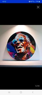 Dr. Hide c-print op vinyl plaat van Ray Charles, Ophalen of Verzenden