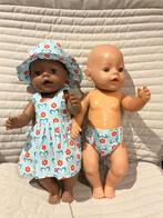 400. Babyborn: Nieuw lichtblauw 3 delig setje, Ophalen of Verzenden, Nieuw, Babypop