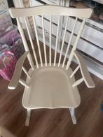 Witte houten schommelstoel, Kinderen en Baby's, Ophalen, Gebruikt