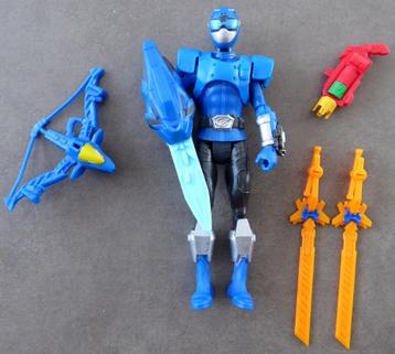 Actiefiguur "Blue Ranger Beast-X" - Hasbro 2019, Kinderen en Baby's, Speelgoed | Actiefiguren, Ophalen of Verzenden, Zo goed als nieuw