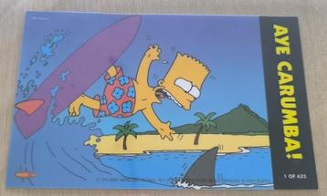 Tempo The Simpsons Downunder Oversize Box Card Aye Carumba beschikbaar voor biedingen