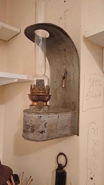 Lampe a huile, Enlèvement, Utilisé
