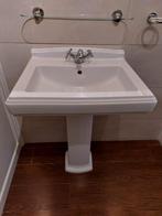 lavabo en porcelaine sur pied, Maison & Meubles, Salle de bain | Meubles de Salle de bain, Comme neuf, 25 à 50 cm, 50 à 100 cm