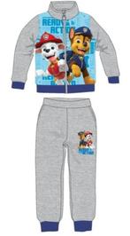 Paw Patrol Joggingpak - Grijs - Maat 116 - 128, Enfants & Bébés, Vêtements enfant | Taille 116, Neuf, Garçon, Enlèvement ou Envoi