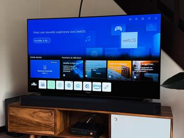 LG OLED 55" C1 4K HDR - Comme neuf, Comme neuf, Enlèvement, 100 cm ou plus, 4k (UHD)