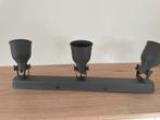 HEKTAR Plafondrail, 3 spots, donkergrijs, Maison & Meubles, Enlèvement