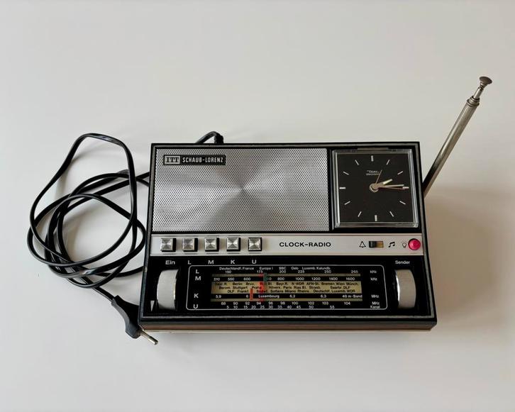 Radio Réveil vintage, Audio, Tv en Foto, Radio's, Gebruikt, Radio, Ophalen