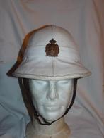 Belgische Force publique tropen helm, Verzamelen, Ophalen of Verzenden, Landmacht, Helm of Baret