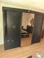 Kleerkast 3 schuifdeuren met spiegel, Huis en Inrichting, Kasten | Kleerkasten, Ophalen, Gebruikt