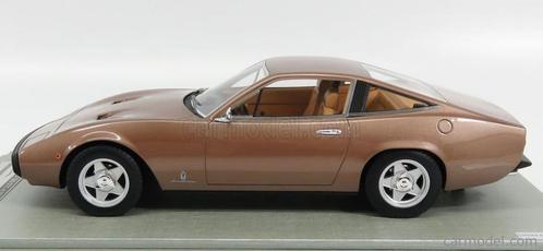 Ferrai 365 GTC bronce TECNOMODEL 1:18, Hobby en Vrije tijd, Modelauto's | 1:18, Zo goed als nieuw, Auto, Overige merken, Ophalen of Verzenden