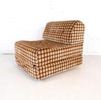 Vintage slaapfauteuil, Ophalen, Gebruikt, Bruin