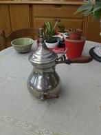 Tinnen kan en Asbak in Tin met spreuk, Antiek en Kunst, Ophalen of Verzenden