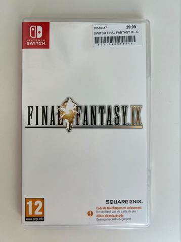 Nintendo switch final fantasy
