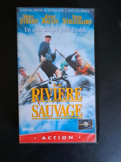 VHS La rivière sauvage, CD & DVD, VHS | Film, Utilisé, Enlèvement ou Envoi