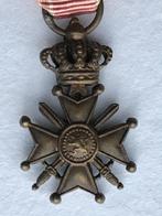 Mini medaille Oorlogskruis WO II, Verzamelen, Ophalen of Verzenden, Landmacht, Lintje, Medaille of Wings