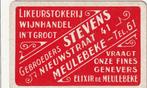 S K LIK 143 / STEVENS GEBR MEULEBEKE TEL  61, Verzamelen, Speelkaarten, Jokers en Kwartetten, Verzenden, Nieuw, Speelkaart(en)