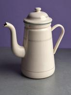 Jolie grande ancienne cafetière émaillée, Antiquités & Art, Antiquités | Email, Enlèvement ou Envoi