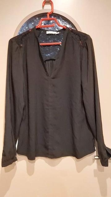 Talking French, blouse met kant, 44 beschikbaar voor biedingen
