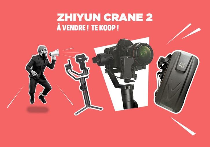 Zhiyun kraan 2 - Perfecte staat - Nieuw, Audio, Tv en Foto, Fotografie | Fotostudio en Toebehoren, Nieuw, Overige typen, Ophalen of Verzenden