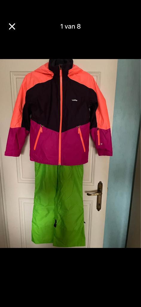 Skipak Wedze maat 10-12 jaar, Sport en Fitness, Skiën en Langlaufen, Zo goed als nieuw, Kleding, Ski, Overige merken, Ophalen