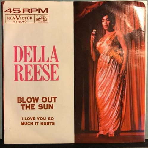 Della Reese – Blow Out The Sun " popcorn", Cd's en Dvd's, Vinyl Singles, Zo goed als nieuw, Single, Jazz en Blues, 7 inch, Ophalen of Verzenden