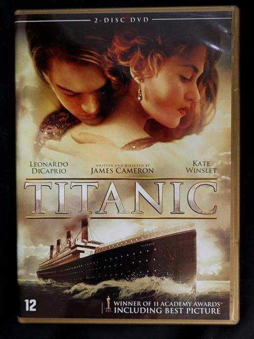Coffret 2x DVD du film Titanic - Leonardo Dicaprio, Cd's en Dvd's, Dvd's | Drama, Zo goed als nieuw, Boxset, Ophalen of Verzenden