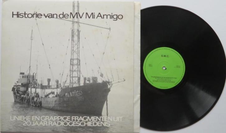 Historie van de MV. Mi Amigo. Lp, Cd's en Dvd's, Vinyl | Nederlandstalig, Gebruikt, Overige genres, 12 inch, Ophalen of Verzenden