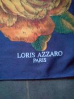 Loris Azzaro - foulard vintage - 12€ frais de port inclus 🎀, Comme neuf, Enlèvement ou Envoi