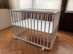 Babypark op wieltjes opvouwbaar, Kinderen en Baby's, Ophalen, Zo goed als nieuw, Rechthoekig, In hoogte verstelbaar