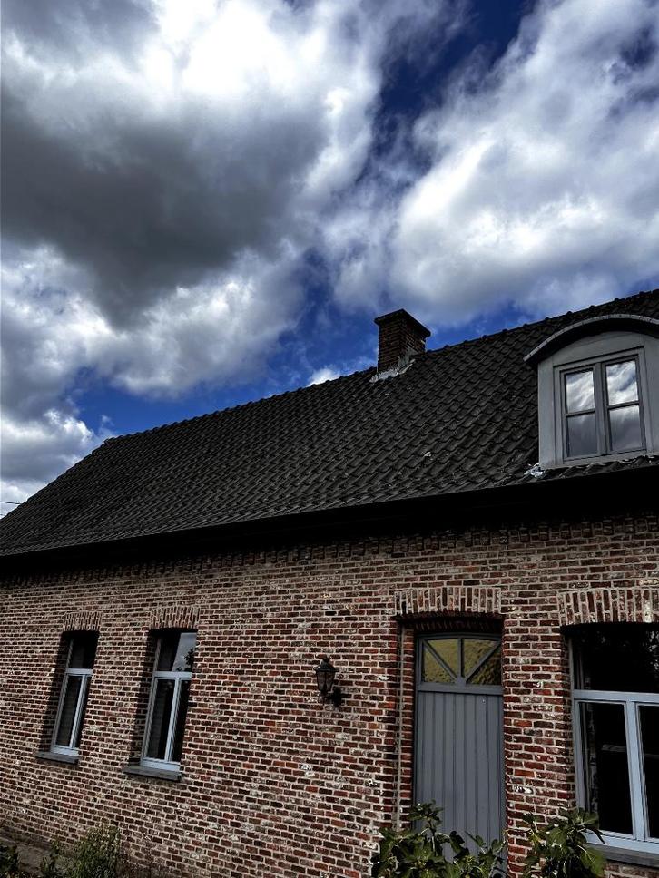 Wienerberger Vlaamse pan 401 Antraciet, Doe-het-zelf en Bouw, Dakpannen en Dakbedekking, Gebruikt, Dakpannen, Steen of Klei, Zwart