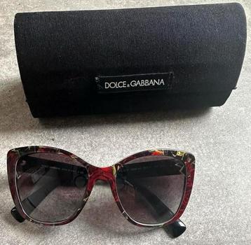 Dolce & Gabbana zonnebril rozen motief beschikbaar voor biedingen