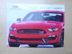 Extra grote folder FORD SHELBY GT350, Engels, 201??, Livres, Autos | Brochures & Magazines, Envoi, Ford