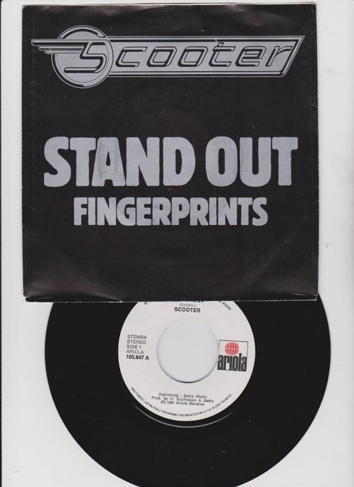 Scooter  – Stand Out   1981  Belpop, CD & DVD, Vinyles Singles, Comme neuf, Single, Pop, 7 pouces, Enlèvement ou Envoi