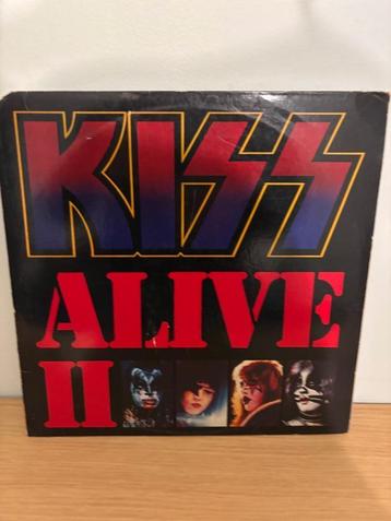 LP - KISS - Alive II  beschikbaar voor biedingen