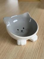 Kattenvoerbak keramiek – ergonomisch, anti-whiskerstress, Ophalen, Ergonomisch, Zo goed als nieuw