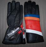 Paar lange, zwart lederen motorhandschoenen, Motoren, Nieuw met kaartje, Thunsilate, Handschoenen, Heren