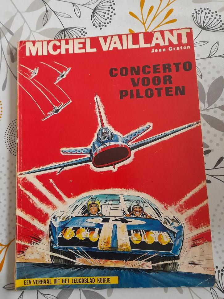Michel Vaillant nr 14 "Concerto voor piloten"eerste druk, Boeken, Stripverhalen, Gelezen, Ophalen of Verzenden