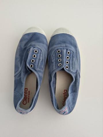 Cienta schoentjes maat 34 blauw, Kinderen en Baby's, Ophalen of Verzenden, Zo goed als nieuw, Schoentjes