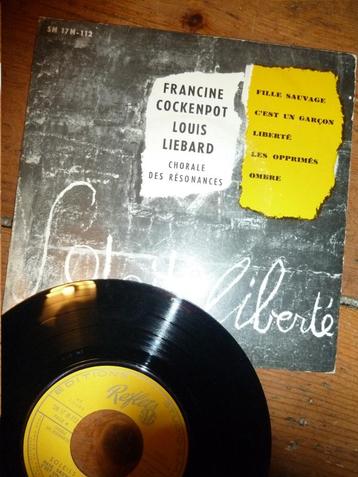 EP FRANCINE COCKENPOT fille sauvage 1963  beschikbaar voor biedingen