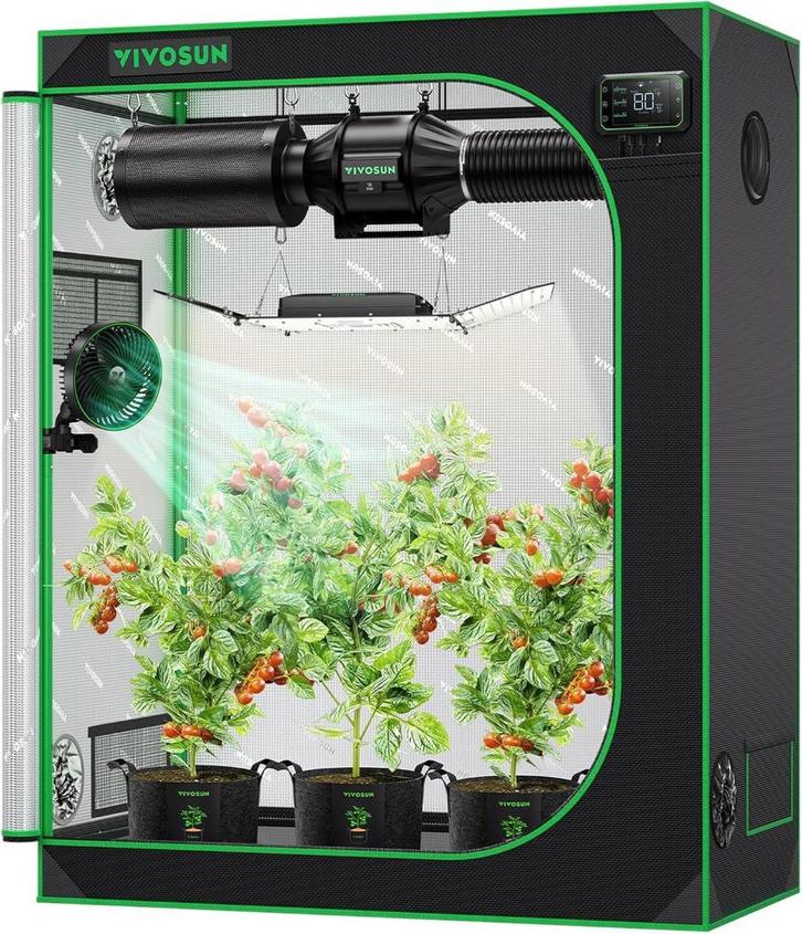 NIEUW! Vivosun hydrocultuur kweektent, Tuin en Terras, Kweekspullen, Nieuw, Kweektent, Ophalen of Verzenden