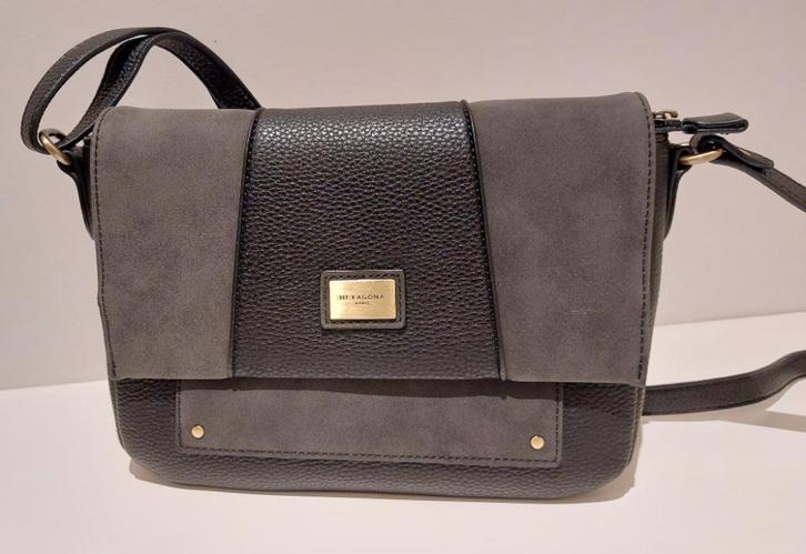 Sac Hexagona neuf, Handtassen en Accessoires, Tassen | Damestassen, Nieuw, Schoudertasje, Grijs, Ophalen of Verzenden