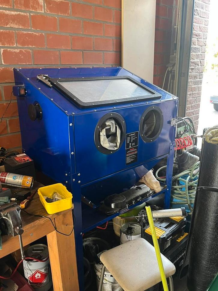 Straalcabine, Doe-het-zelf en Bouw, Gereedschap | Overige machines, Zo goed als nieuw, Ophalen