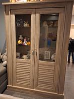 Mooie vitrinekast met verlichting, Huis en Inrichting, Kasten | Vitrinekasten, Ophalen, Zo goed als nieuw