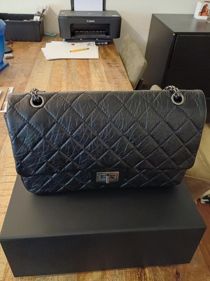Chanel tas 2.55, Bijoux, Sacs & Beauté, Sacs | Sacs Femme, Neuf, Sac à main, Noir, Enlèvement