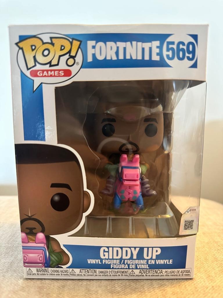 Pop Fortnite 569 GIDDY UP - NEUF, Collections, Statues & Figurines, Neuf, Autres types, Enlèvement ou Envoi